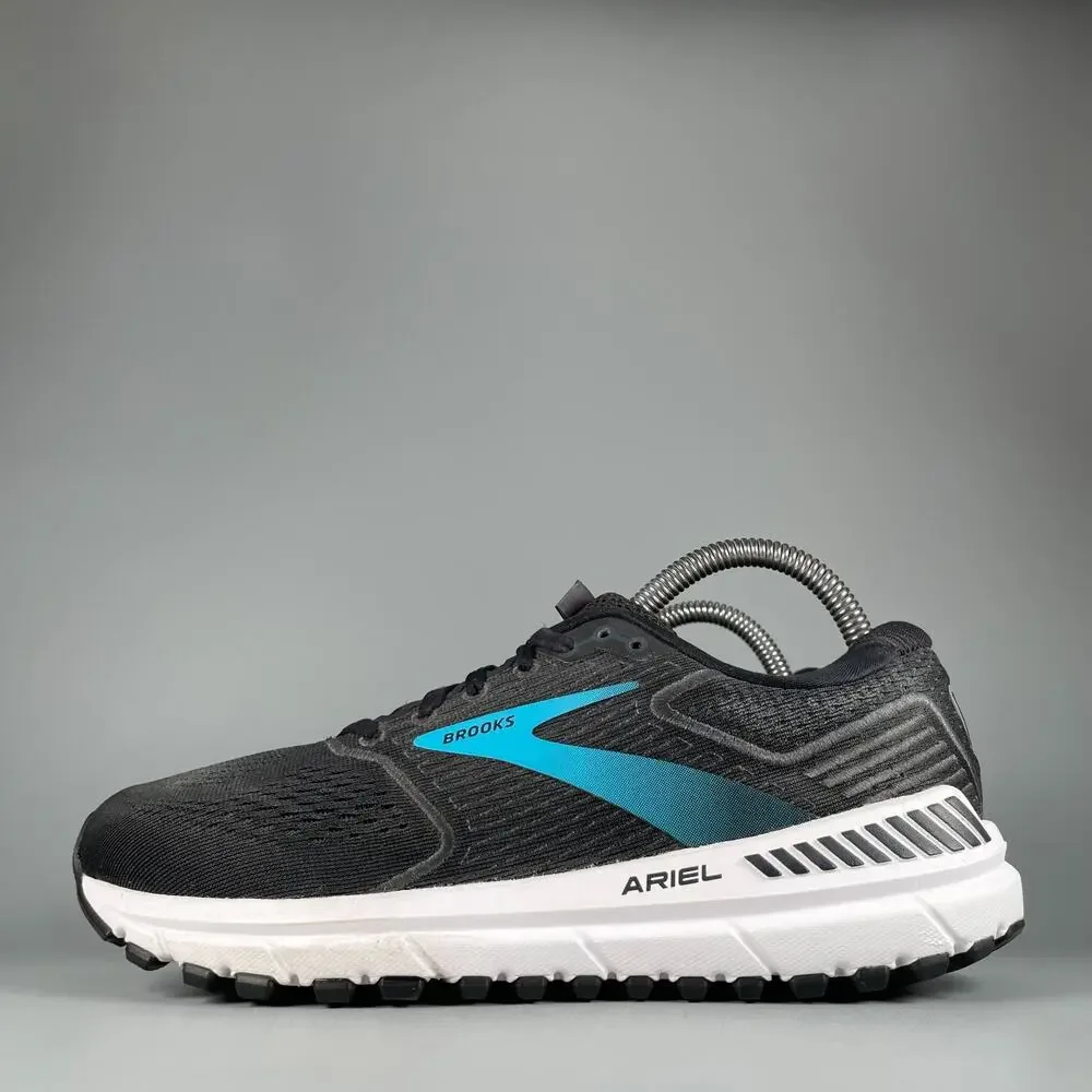 Brooks Ariel 20 Women’s Size 8 B Black Blue Running Sneakers Walking Shoe Casual